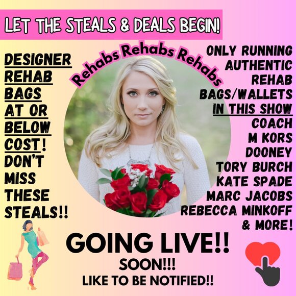 Handbags - 🎉CRYSTAL'S FAB FINDS GOING LIVE SOON-DESIGNER BAGS!